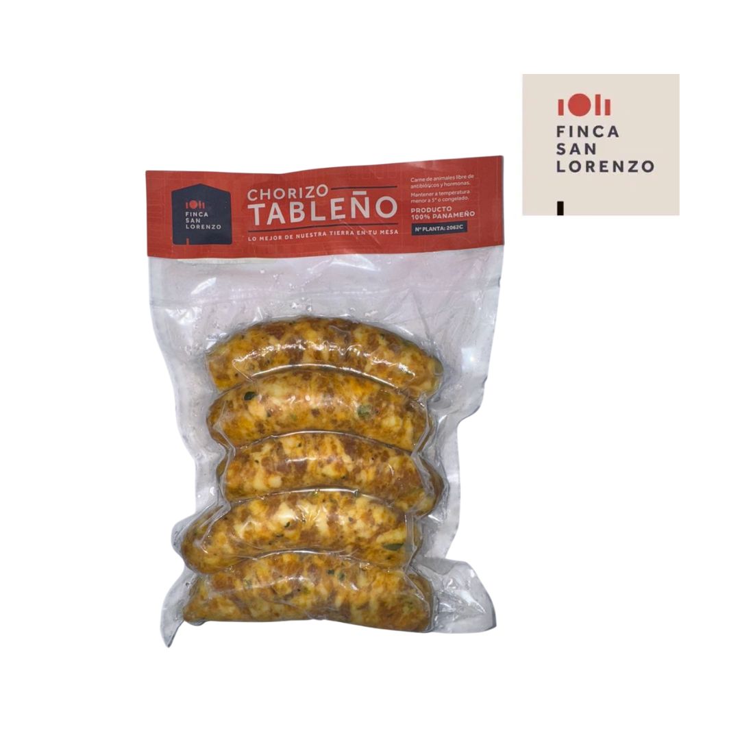 CHORIZO DE CERDO TABLEÑO SAN LORENZO 5  UND
