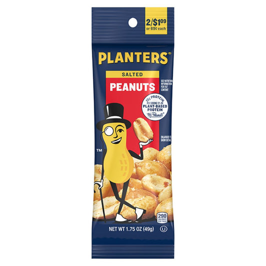 PLANTERS SALTED PEANUTS 1.75 OZ