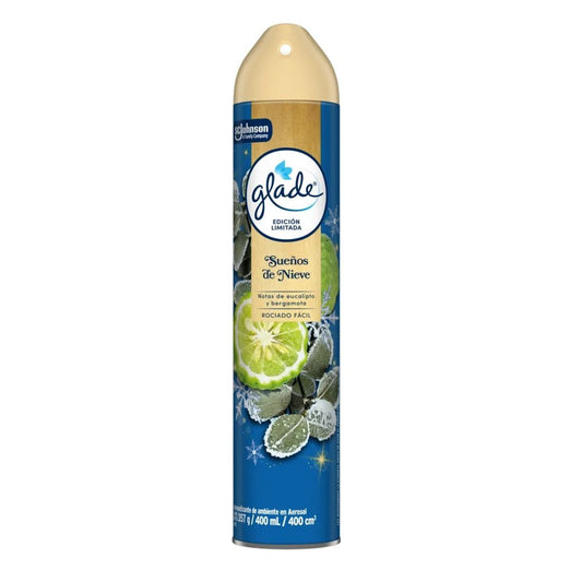 GLADE AEROSOL SUENOS DE NIEVE 400ML