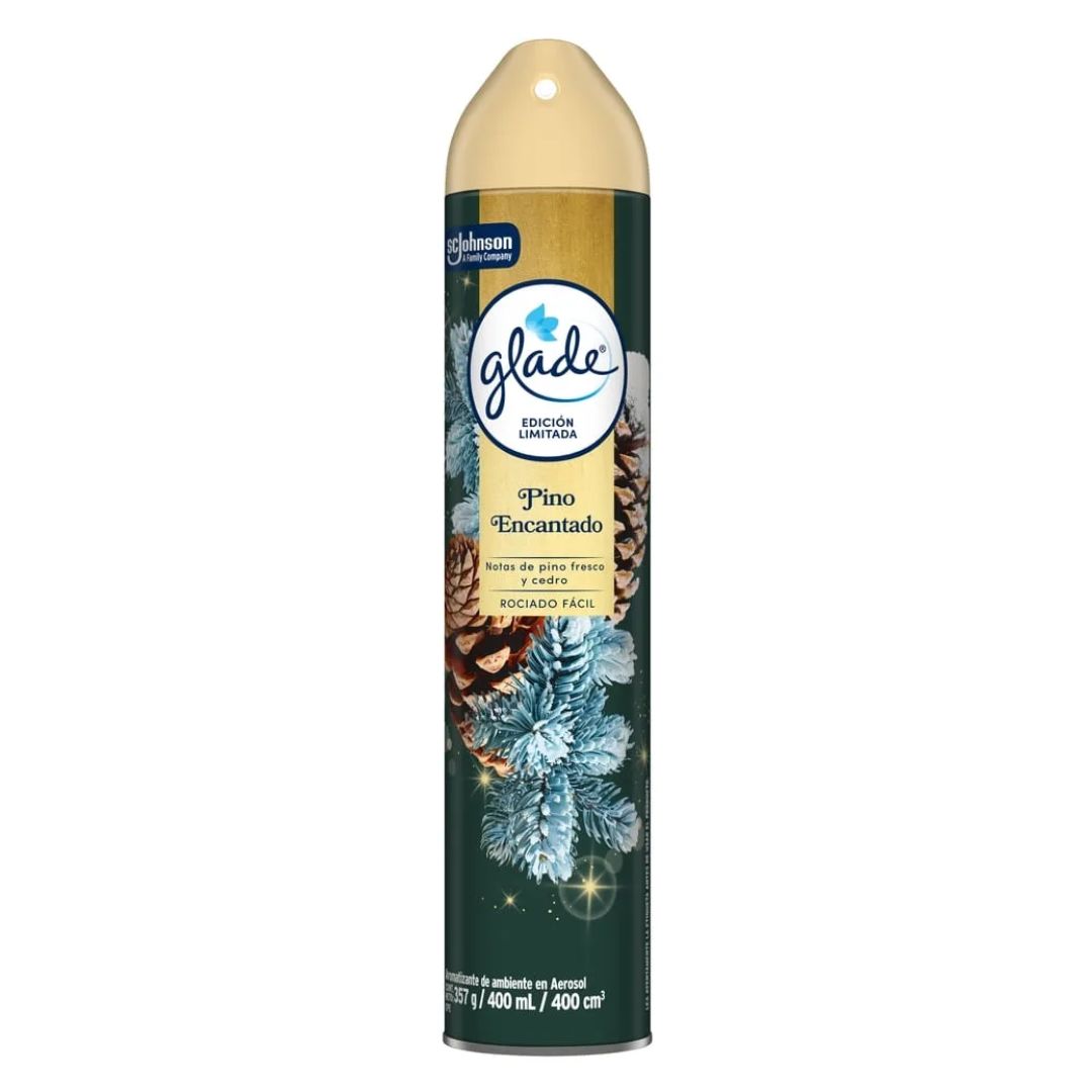 GLADE AEROSOL PINO 400ML
