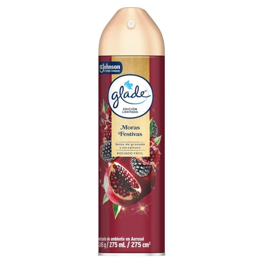 GLADE AEROSOL MORAS FESTIVAS 275ML