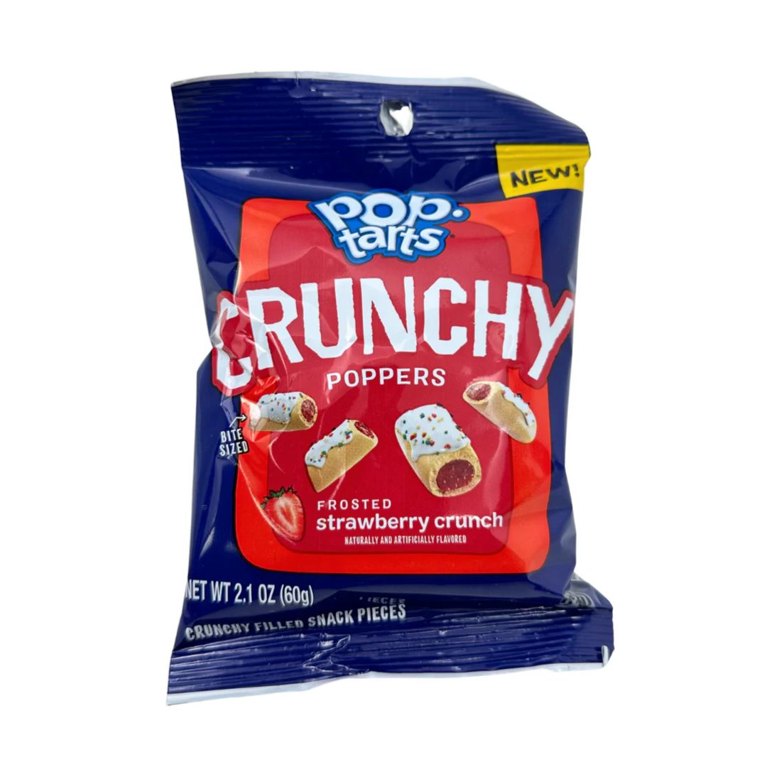 CRUNCHY POPPERS FRESA POP TARTS 60 GRS