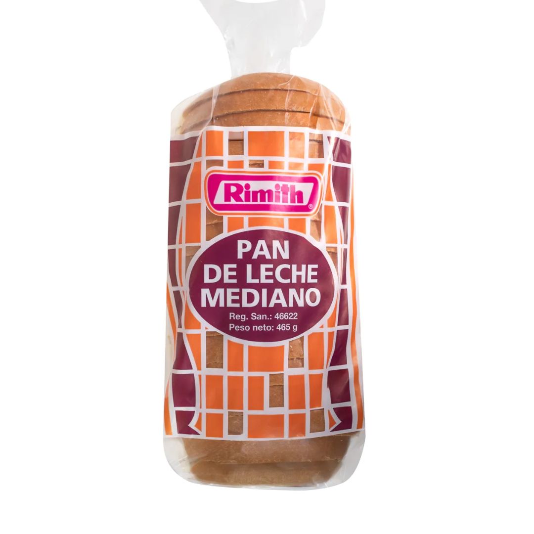 PAN DE LECHE MEDIANO RIMITH 465G
