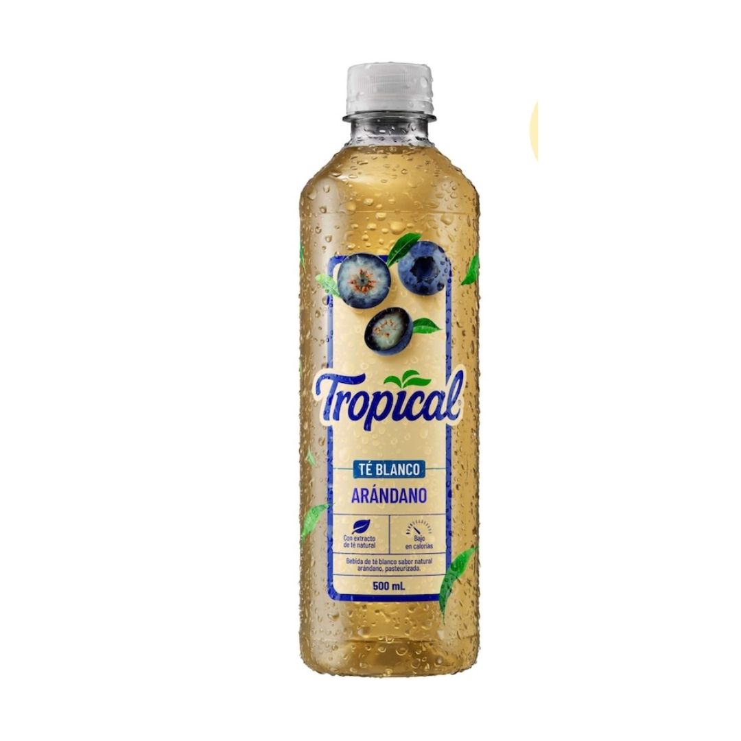 TROPICAL TE BLANCO ARANDANO 500 ML