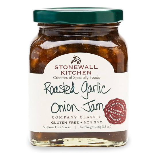 STONEWALL KITCHEN ROASTED GARLIC ONION JAM 13 OZ