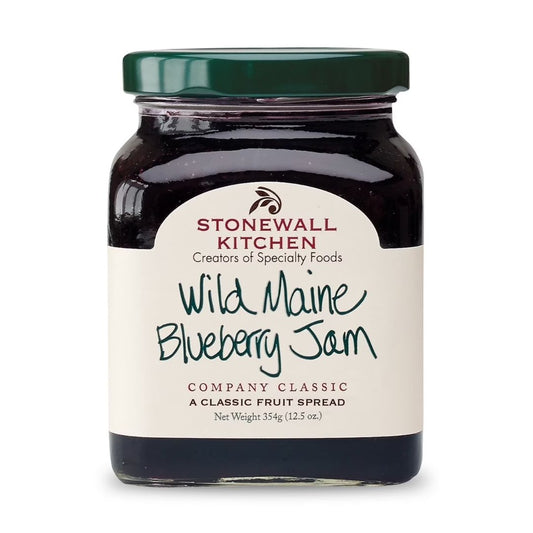 STONEWALL KITCHEN WILD MAINE BLUEBERRY JAM 12.5 OZ