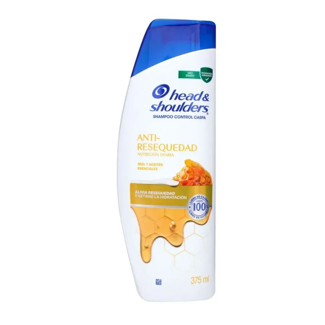 SHAMPOO HEAD SHOULDERS ANTI RESEQUEDAD 375ML