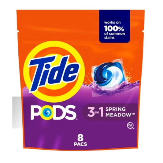 TIDE PODS SPRING MEADOWS 8CT