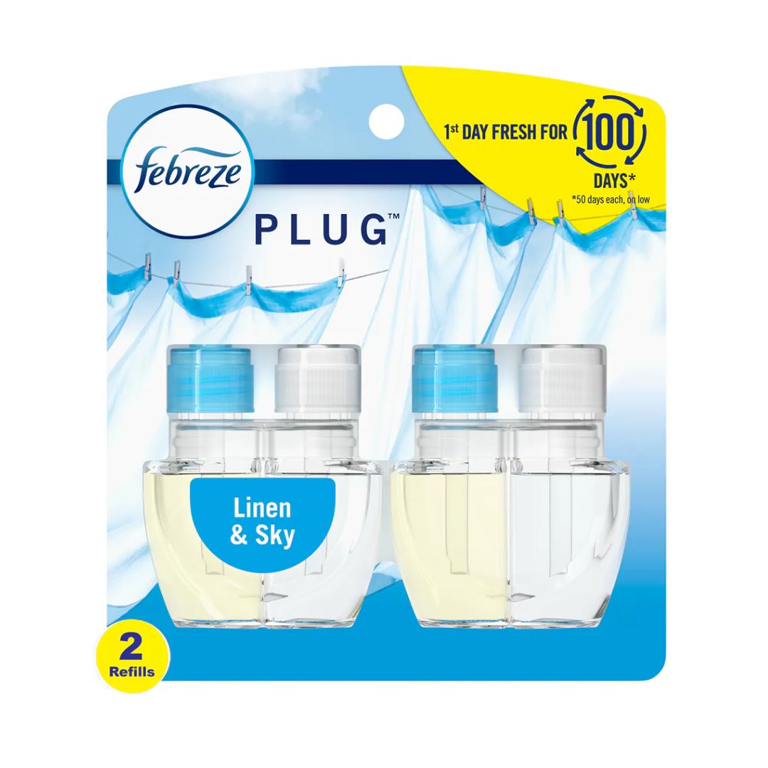 FEBREZE PLUG LINEN & SKY REFILL 2 UND