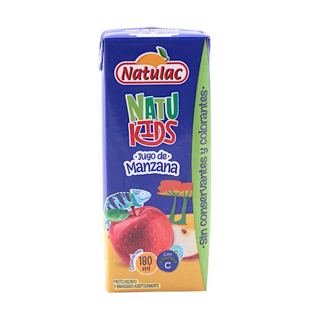 NECTAR  DE MANZANA NATUKIDS 180 ML