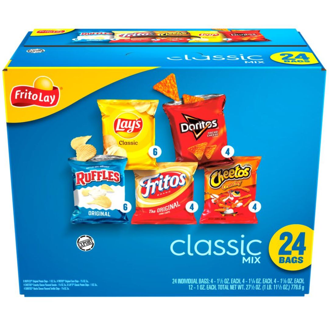 FRITO LAY CAJA SURTIDA 24 UND