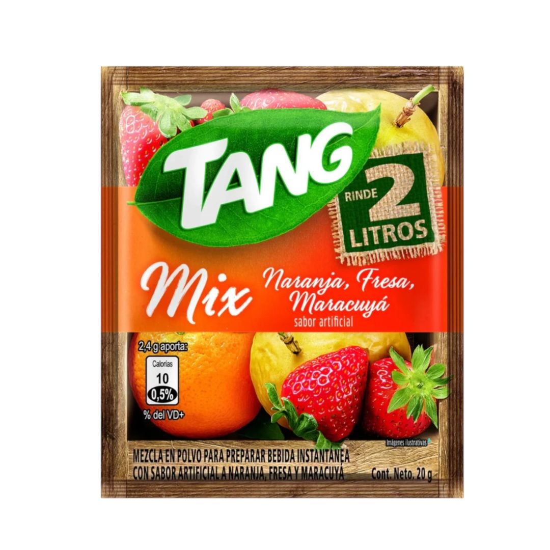 TANG MIX NARANJA, FRESA Y MARACUYA 13GR