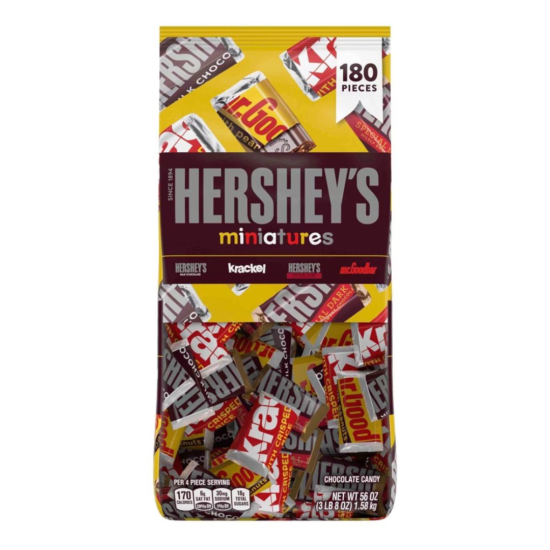 CHOCOLATES HERSHEYS MINIATURA 3 LBS
