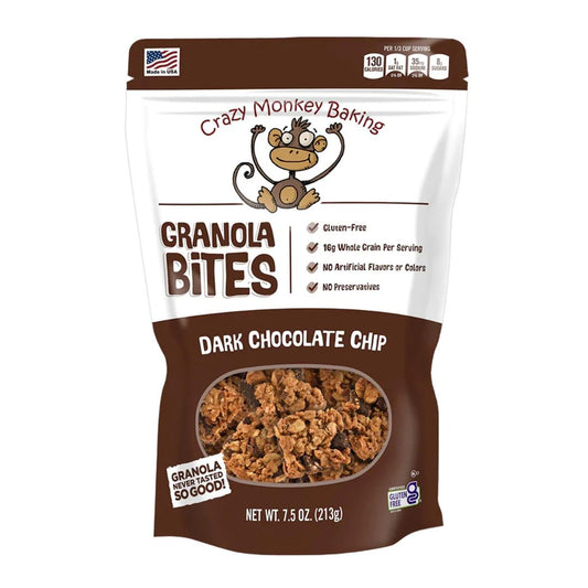 GRANOLA BITES  DARK CHOCOLATE CHIP 680 GRS