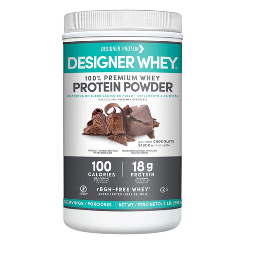 PROTEINA EN POLVO CHOCOLATE DESIGNER WHEY 908 GRS