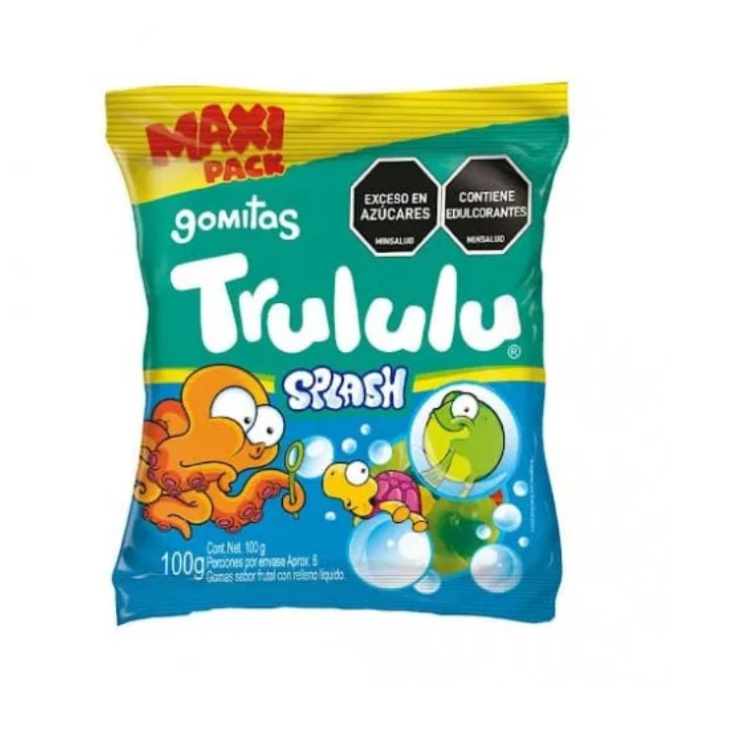GOMITAS RELLENAS SPLASH TRULULU 100G