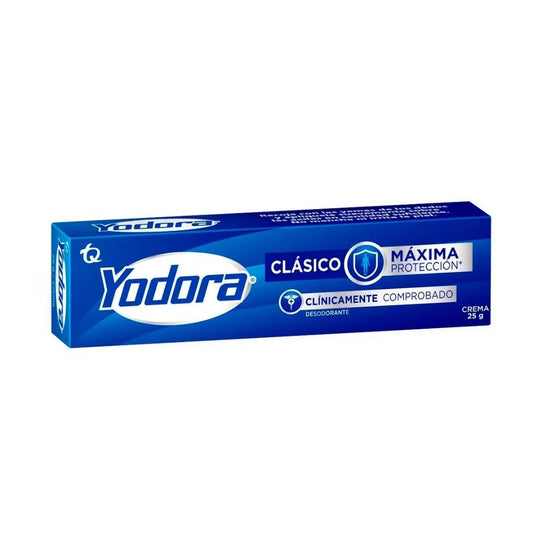 DESODRANTE YODORA CREMA CLASICA TUBO 25GR