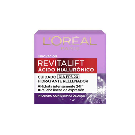 CREMA REVITALIFT LOREAL PARIS HIALURO DIA 50ML