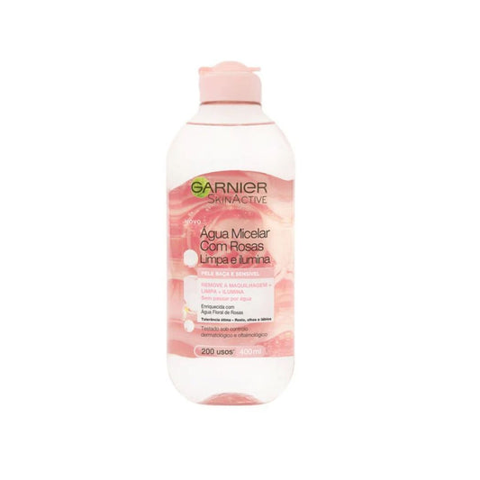 GARNIER AGUA MICELAR ROSA 400 ML