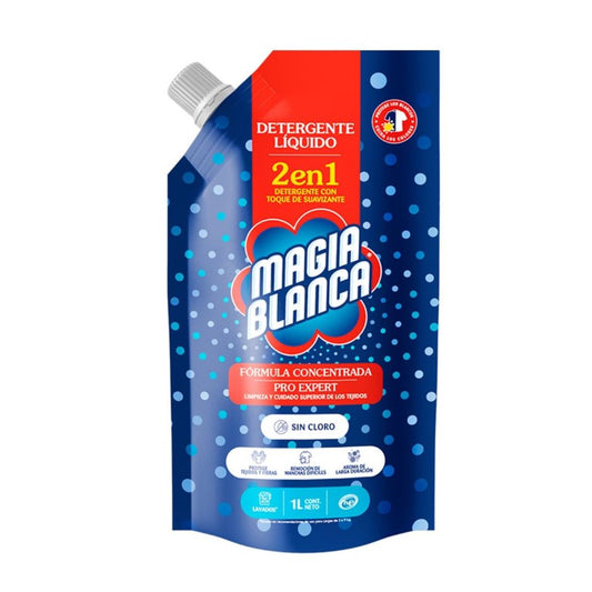 DETERGENTE LIQUIDO DOYPACK MAGIA BLANCA 1000ML
