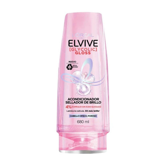 ACONDICIONADOR ELVIVE GLYCOLIC GLOSS 680 ML