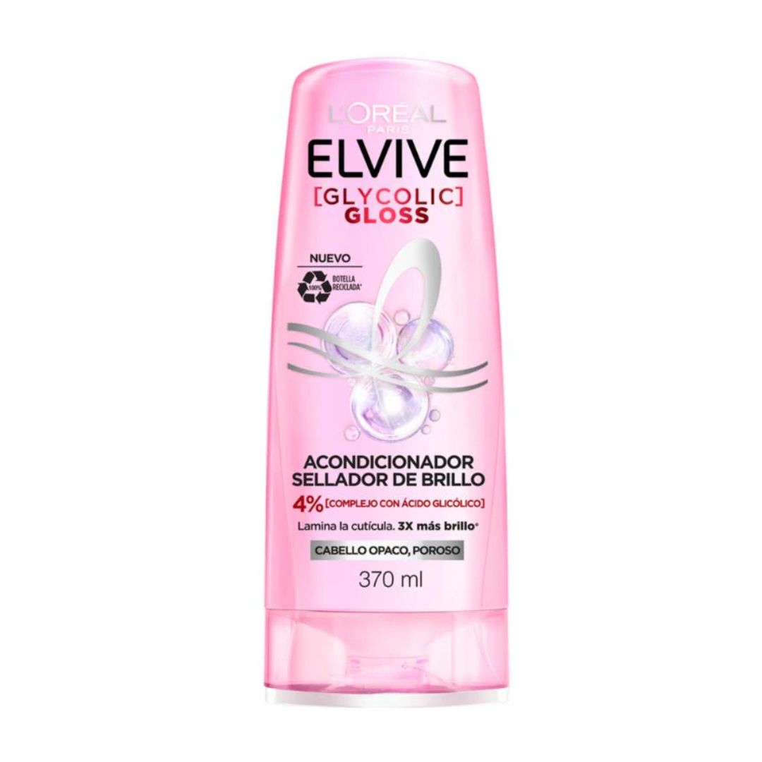 ACONDICIONADOR ELVIVE GLYCOLIC GLOSS 370ML