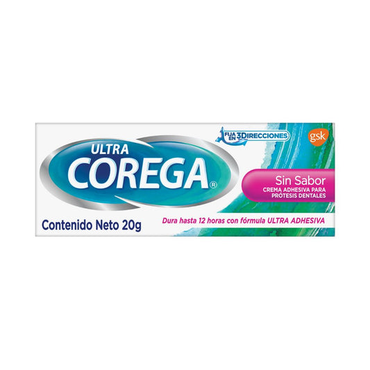 ULTRA COREGA CREMA SIN SABOR 20GR