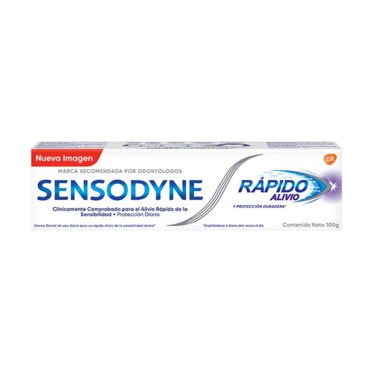 SENSODYNE CREMA DENTAL ALIVIO RAPIDO 100GR