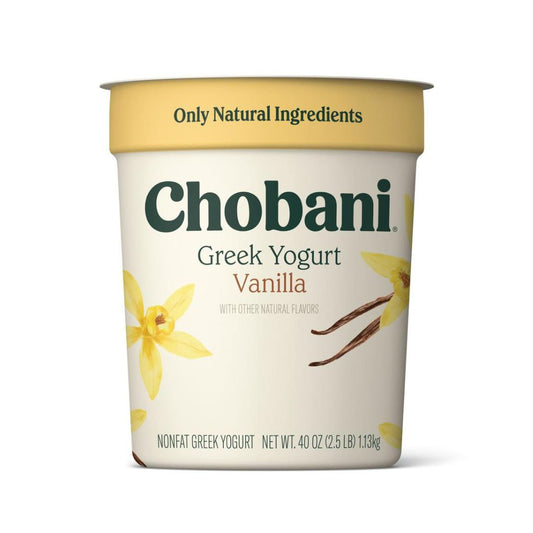YOGURT GRIEGO VAINILLA CHOBANI 40 OZ
