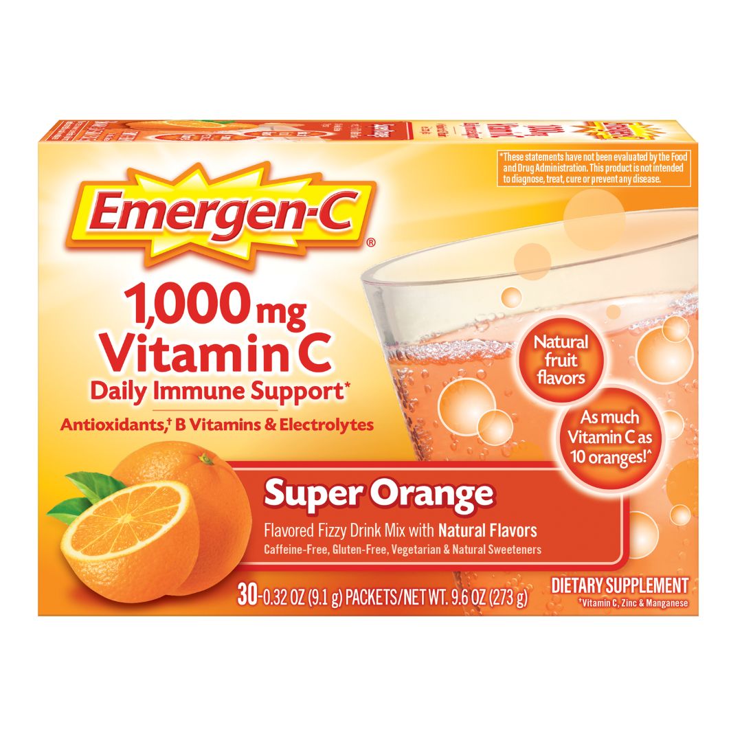 SUPLEMENTO EMERGEN-C SUPER ORANGE