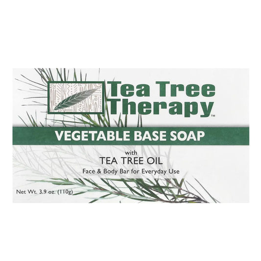 JABON HECHO A BASE DE VEGETAL TEA TREE THERAPY