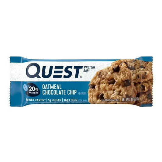 BARRA DE PROTEINA OATMEAL AND CHOCOLATE QUEST
