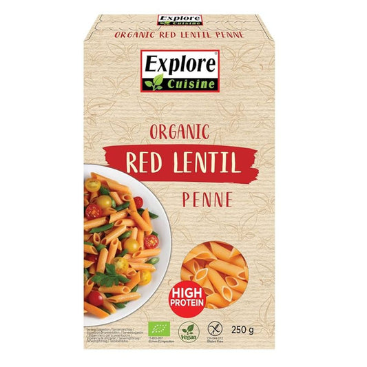 PASTA PENNE LENTEJA ROJA EXPLORE CUISINE