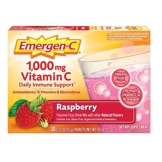SUPLEMENTO EMERGEN-C RASPBERRY