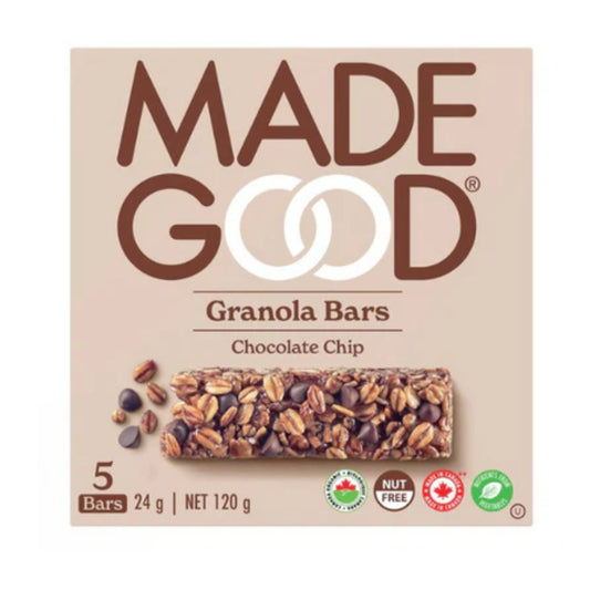 MADE GOOD GRANOLA  BARRA CHOCOLATE CHIP