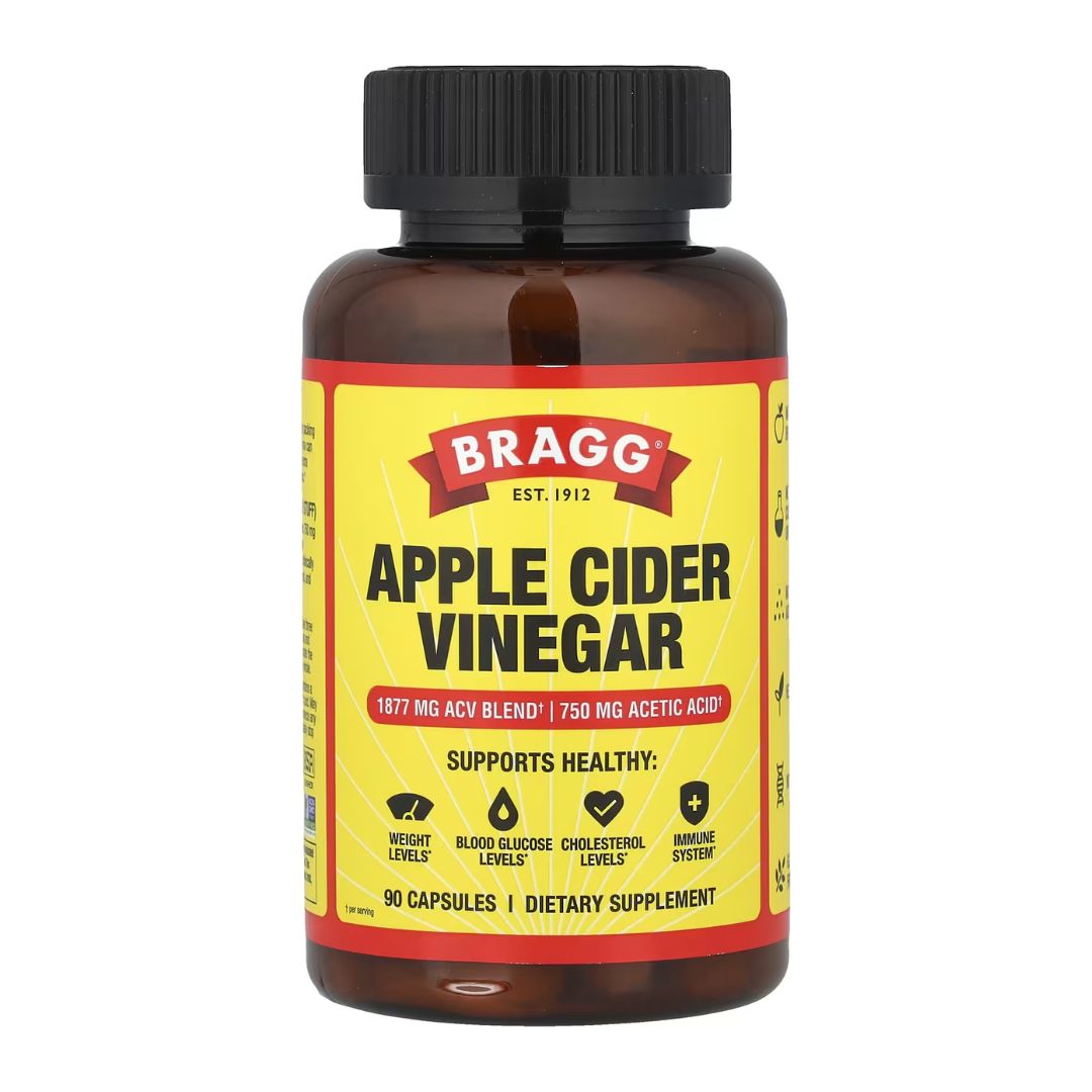BRAGG CAPSULAS DE VINAGRE  DE SIDRA DE MANZANA