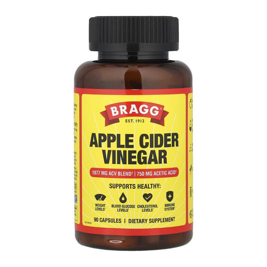 BRAGG CAPSULAS DE VINAGRE  DE SIDRA DE MANZANA