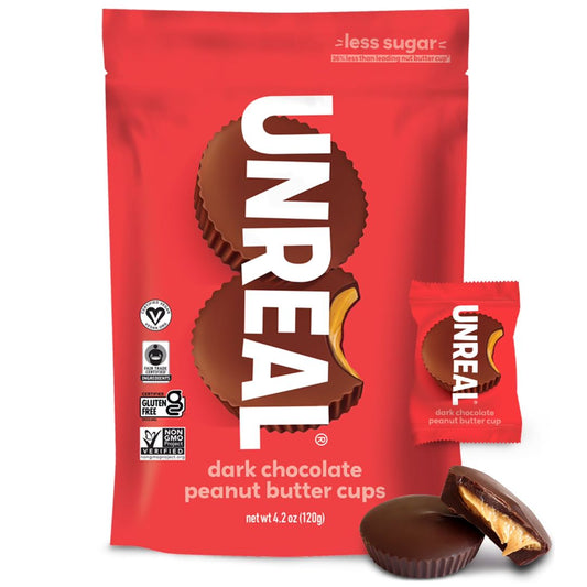 UNREAL DARK CHOCOLATE PEANUT BUTTER CUPS
