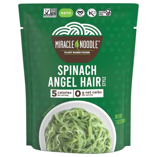 PASTA HAIRSPINACH MIRACLE NOODLE