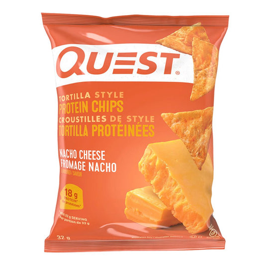 QUEST PROTIEN CHIP TORTILLA NACHO CHEESE