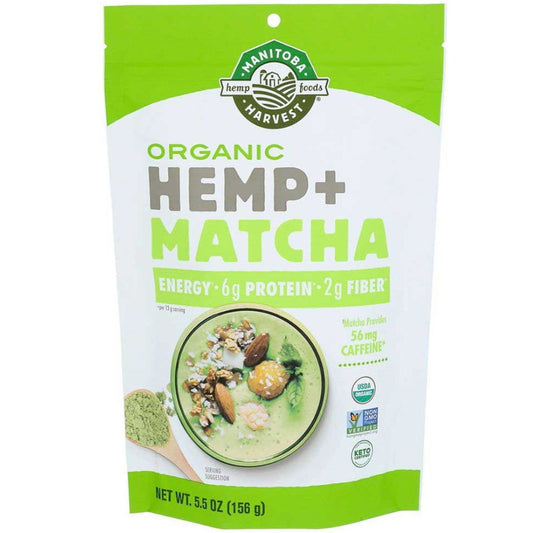 ORGANIC HEMP AND MATCHA POWDER MANITOBA HARVEST