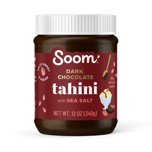 SPREAD TAHINI DARK SEA SALT CHOCOLATE SOOM
