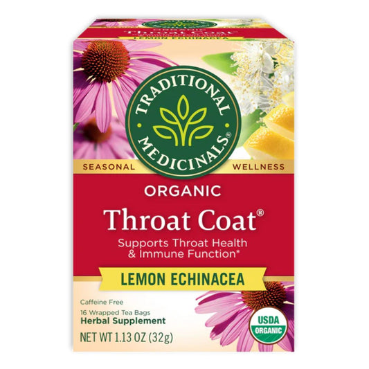 THROAT COAT TRADITIONAL MEDICINALS LEMON ECHINACEA