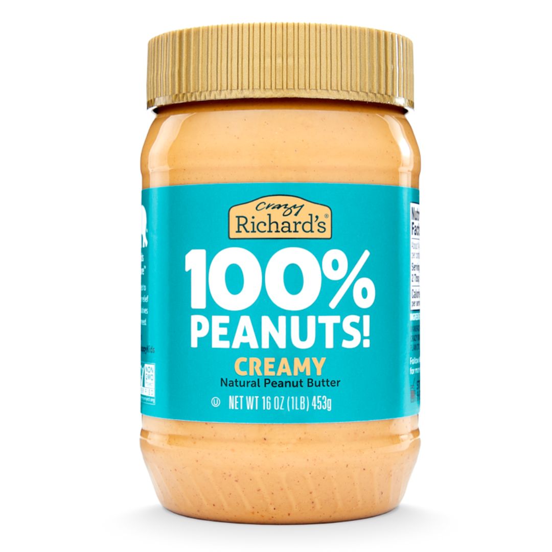 CRAZY RICHARD 100% PEANUT CREAMY