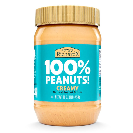 CRAZY RICHARD 100% PEANUT CREAMY