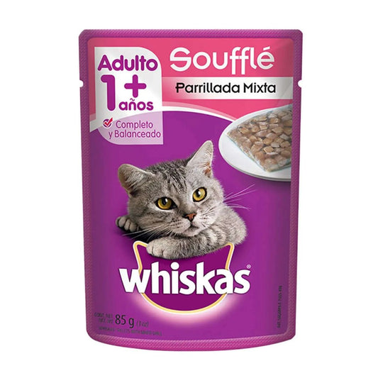 WHISKAS POUCH PARRILLADA MIXTA 85 GRS
