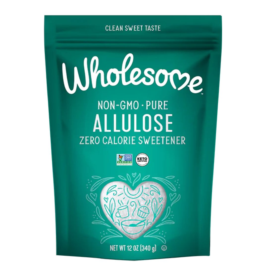 ENDULZANTE DE ALLULOSA CON ZERO CALORIAS WHOLESOME 12 OZ
