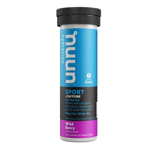 NUUN HYDRATION AND CAFFEINE WILD BERRY