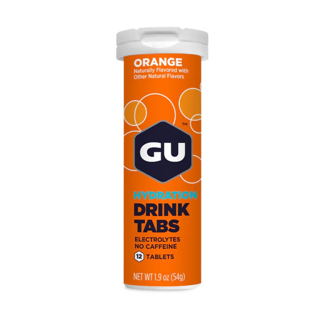 GU HYDRATION DRINK TABS ORANGE