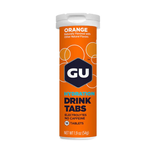 GU HYDRATION DRINK TABS ORANGE